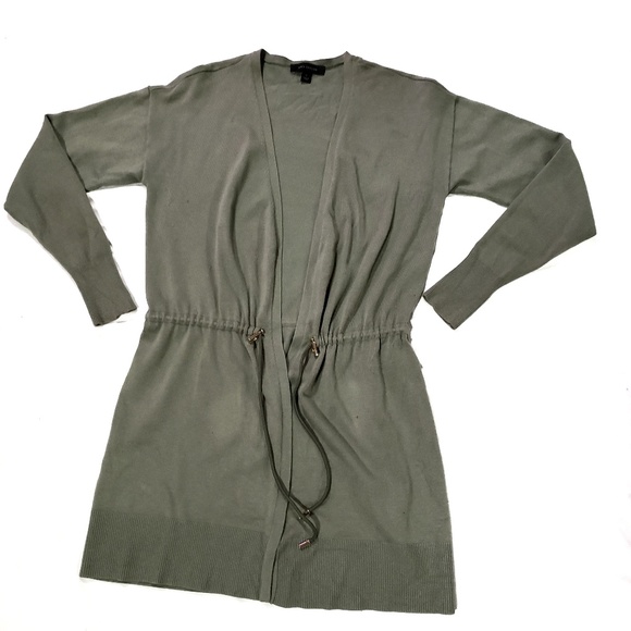 Ann Taylor Pale Green Open Front Cardigan - Picture 1 of 4